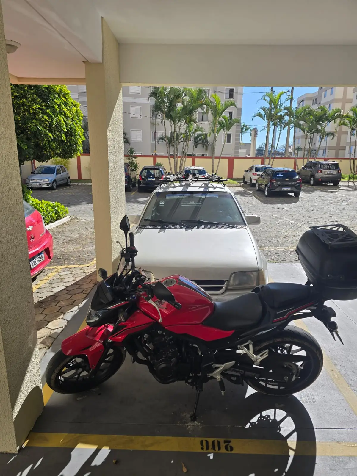 Garagem do apartamento à venda no Torres do Parque, Parque Industrial, São José dos Campos