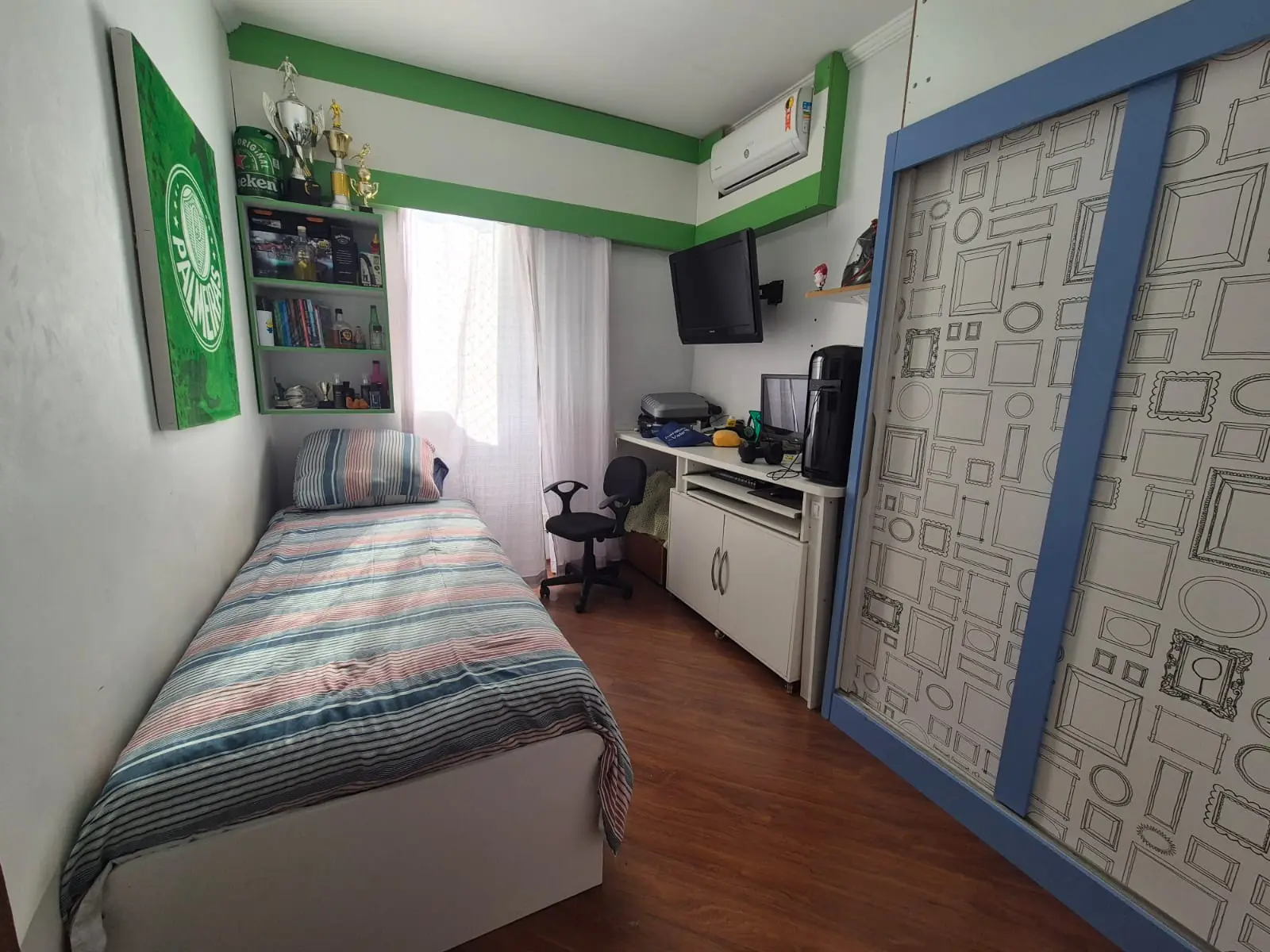 Quarto 3 do apartamento à venda no Torres do Parque, Parque Industrial, São José dos Campos