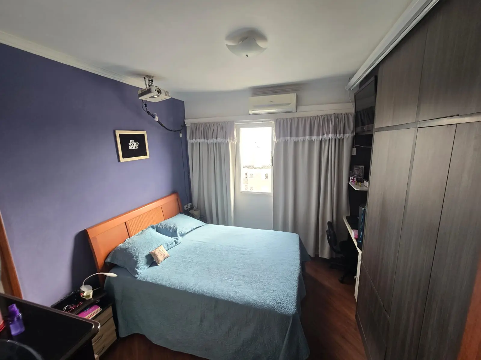 Suíte do apartamento à venda no Torres do Parque, Parque Industrial, São José dos Campos