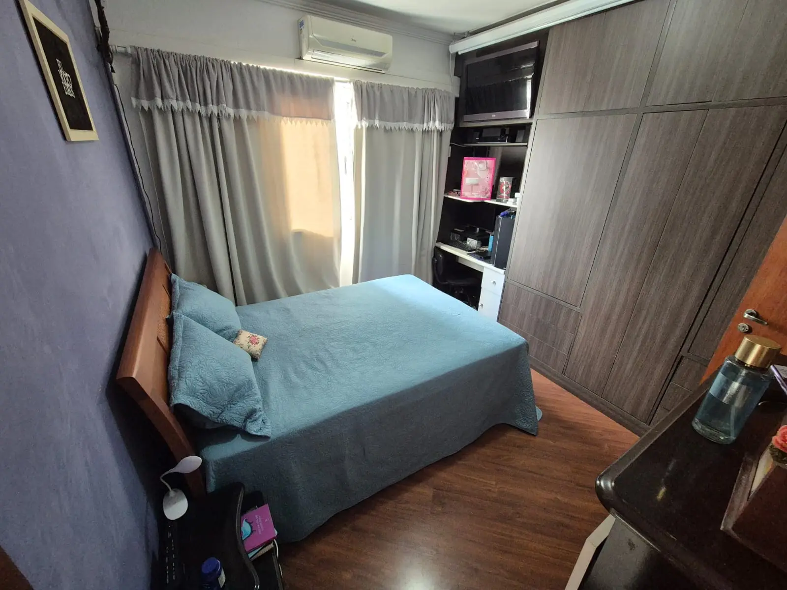 Suíte do apartamento à venda no Torres do Parque, Parque Industrial, São José dos Campos