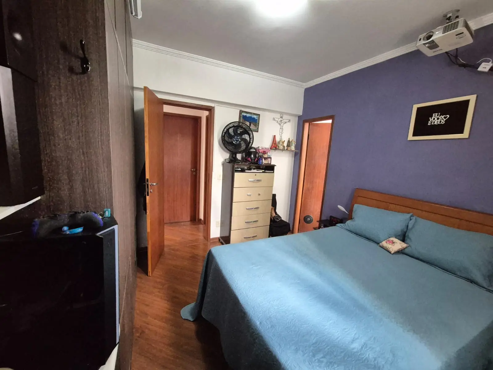 Suíte do apartamento à venda no Torres do Parque, Parque Industrial, São José dos Campos