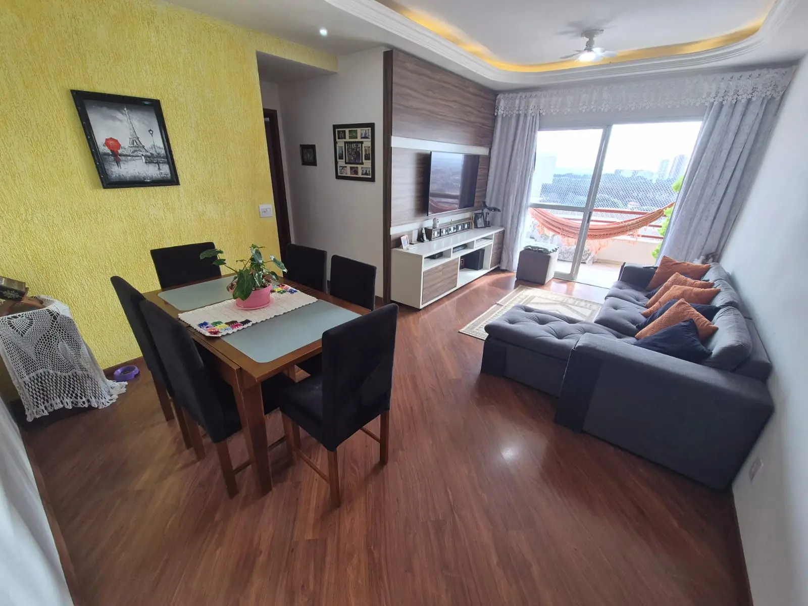 Sala do apartamento à venda no Torres do Parque, Parque Industrial, São José dos Campos