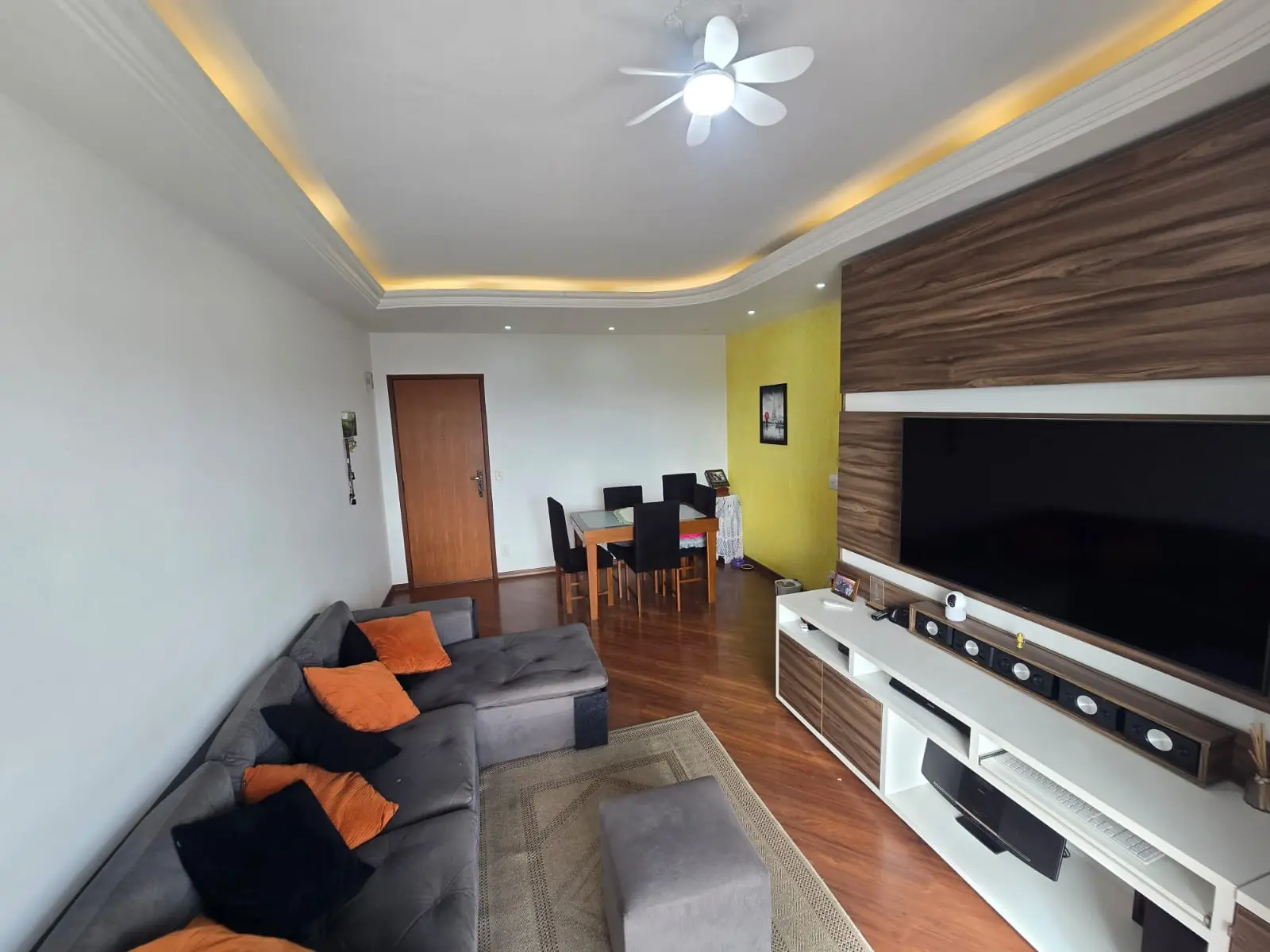 Sala do apartamento à venda no Torres do Parque, Parque Industrial, São José dos Campos
