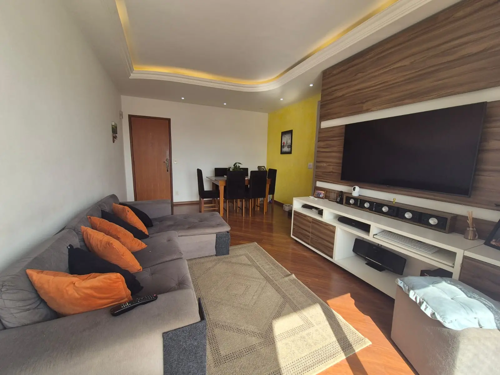 Sala do apartamento à venda no Torres do Parque, Parque Industrial, São José dos Campos