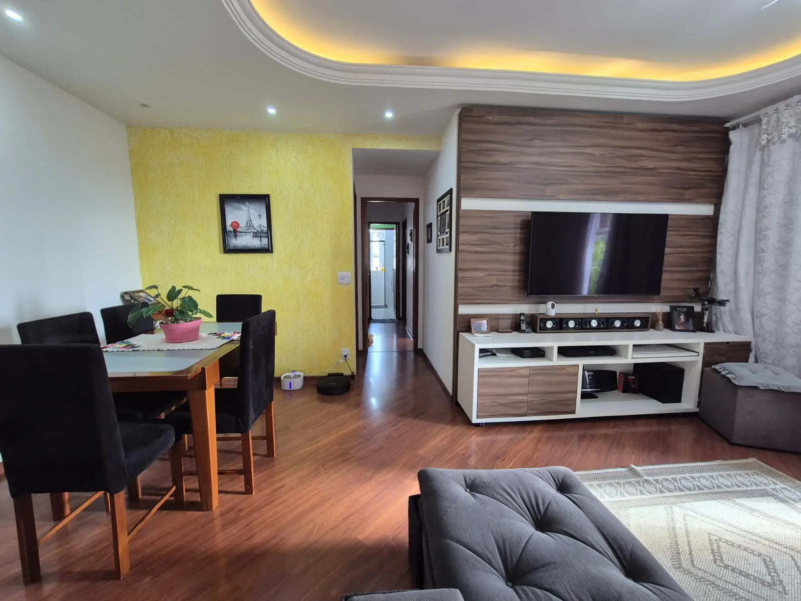 Sala do apartamento à venda no Torres do Parque, Parque Industrial, São José dos Campos