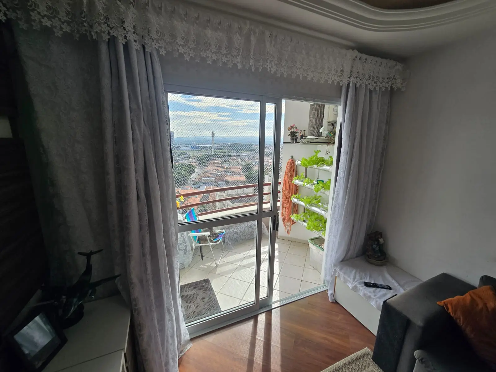 Vista / Sacada do apartamento à venda no Torres do Parque, Parque Industrial, São José dos Campos